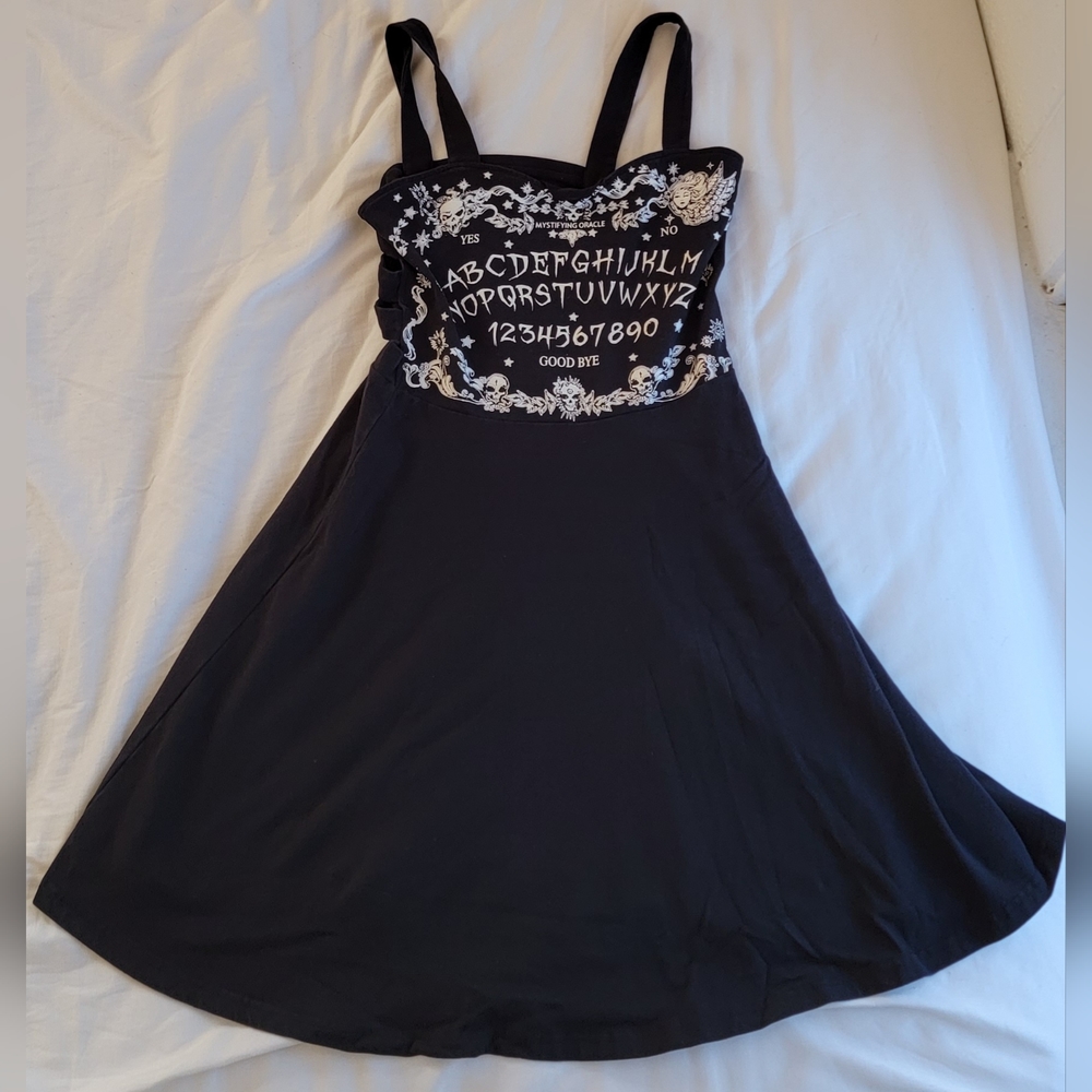 Jawbreaker Dresses | Ouija Board Black Skater Dress